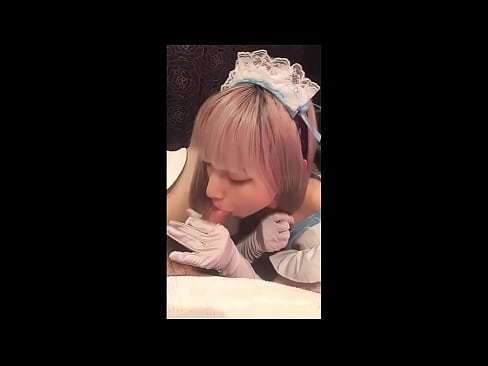 ❤️ Japanese Idol [mayuka], kostum pelayan Prancis, bagian 1, blowjob dan brengsek dengan lotion ️ Seks berkualitas pada kami ️❤